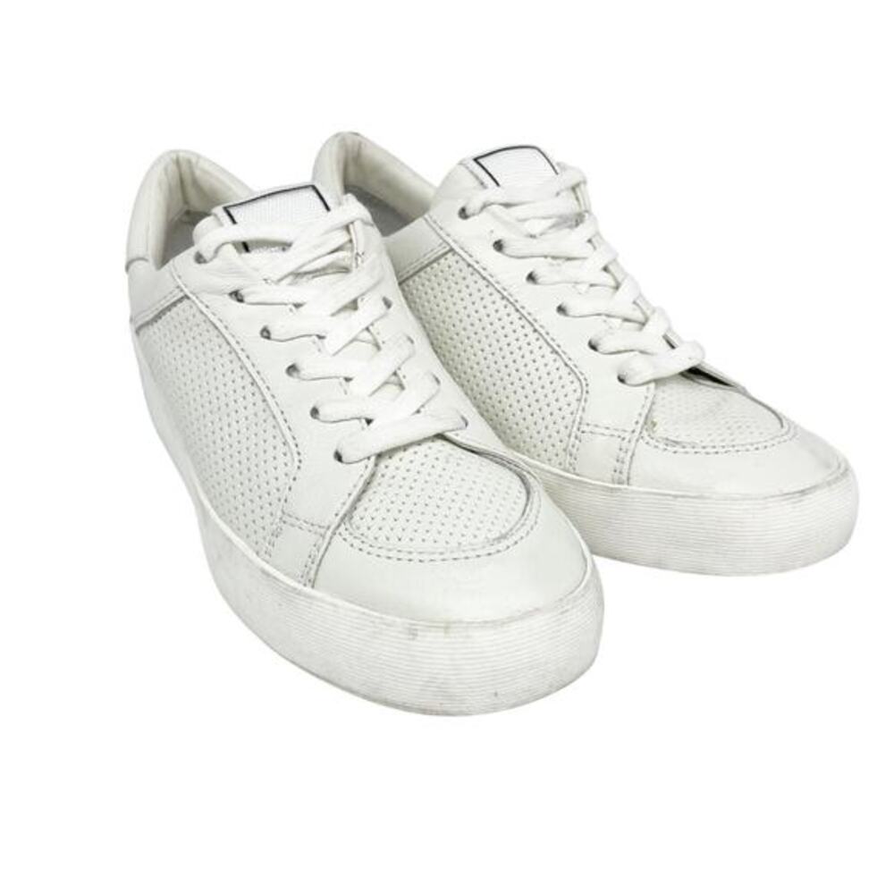 Dolce Vita Women's Ledger Sneakers Off White Leather Size 5.5‎